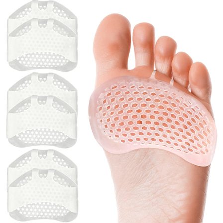 Pads til kvinder og mænd, 6 stk., genanvendelig gelkugle til forfoden