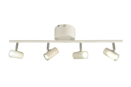 Aneta Lighting GUSTO 4-SPOT skinne, hvit, 4 x 5W LED