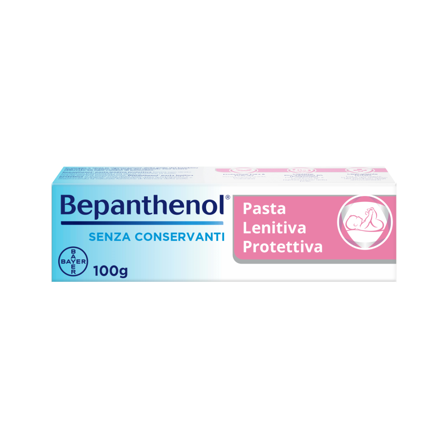 Bepanthenol Pasta Lenitiva Protettiva con Pantenolo Senza