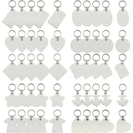 Nyckelring För Sublimering – 50 Pack