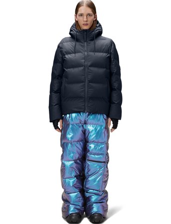Rains Alta Puffer Jacket W3T3 - Navy - S
