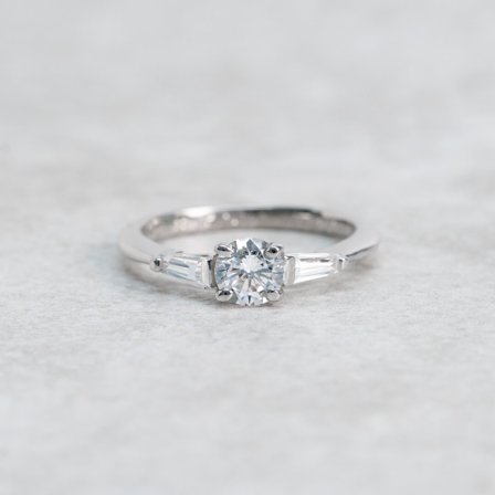 Förlovningsring Waldsteinia, 18K Vitguld - Förlovning- och vigselringar