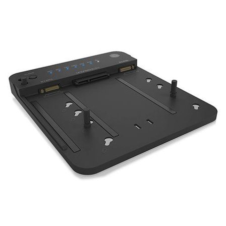 ICY BOX Docking & CloneStation for M.2 NVMe SSD and 2.5"/3.5" SATA