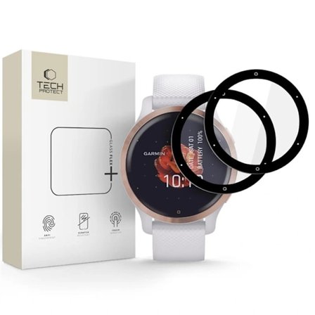 [2-Pack] Tech-Protect Garmin Fenix Venu 3S Plastfilm Skärmskydd