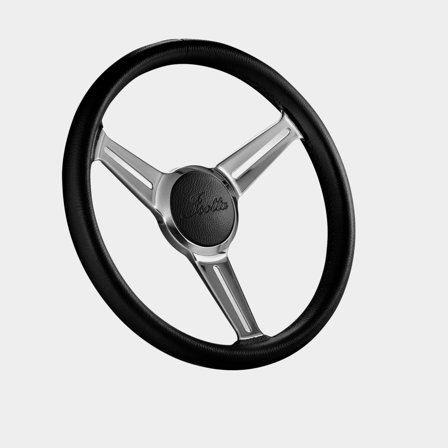 Ratt Cesca Uretan/SS med nav