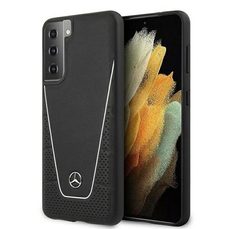Mercedes Dynamic Line-etui for Samsung Galaxy S21 - svart
