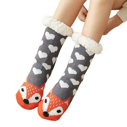 1 par Gulvstrømper Sherpa For Tykkere Elastisk Blød Komfortabel