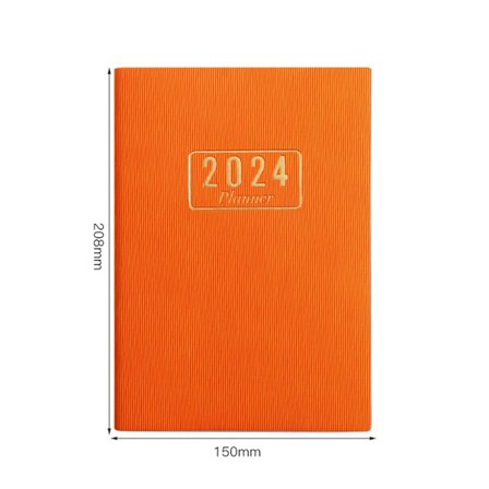 Tidsplan Bok Agenda Bok ORANSJE