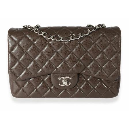 Chanel Vintage Shoulder Bags Brun, Dame Vintage Tasker, Størrelse: ONE Size
