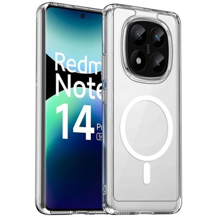 Coque för Xiaomi Redmi Note 14 Pro Plus 5G - med Magnetcirkel - E.F.Connection