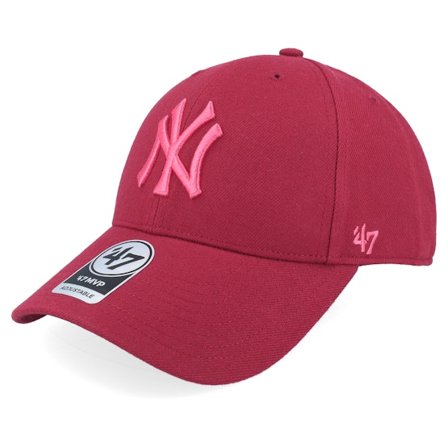 47 Brand - MLB Red adjustable Czapka Z Daszkiem - New York Yankees Mvp Red Adjustable @ Hatstore