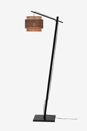 Good&Mojo - Gulvlampe Bhutan - Svart - Gulvlamper - Fra Homeroom