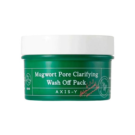 AXIS-Y Mugwort Pore Clarifying Wash Off Pack 100 ml, Skincare, Masker, Dybderensende Masker