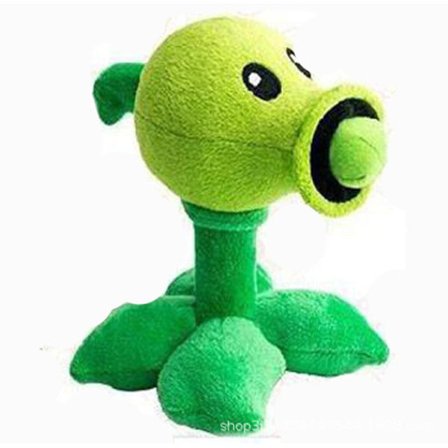 Plants Vs Zombies Peashooter Plysjleker for Barn
