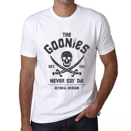 T-shirt herr The Goonies Never Say Die 80-tals vintage T-shirt