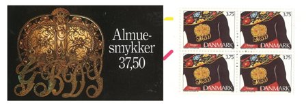 Danmark 1993 - Særfrimærkehæfte AFA S68 - Postfrisk