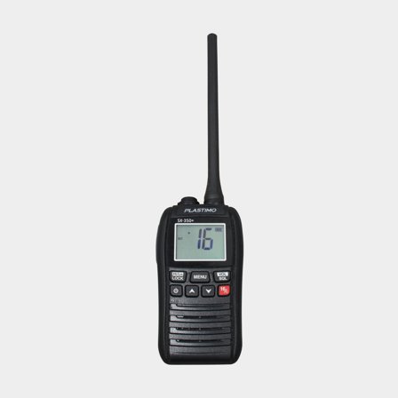 Handhållen / bärbar VHF-radio Plastimo SX-350+, 3.5 W