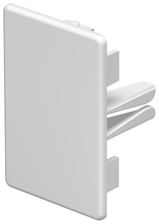 Obo Bettermann 6175558 Endestykke halogenfri, hvit 60 x 40 mm, Installasjonsmaterial