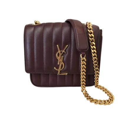 Saint Laurent Vintage Pre-owned Cross Body Bags Lilla, Dame Vintage Tasker, Størrelse: ONE Size