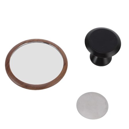 Kaffeextraktion Observationsspegel Multi-Riktad Rotation Valnöt Svart Bas