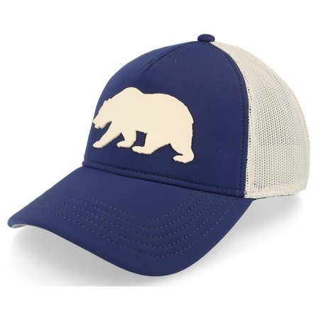 American Needle - Blå trucker Caps - Cali Riptide Valin Ivory/Navy Trucker @ Hatstore