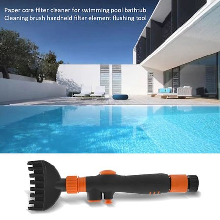 Filter Jet Pool Hot Tub Spa Wand Patronkasset Håndholdt Rengøringsbørste