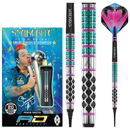 Peter Wright Supa-Venom Soft Tip 20g Darts