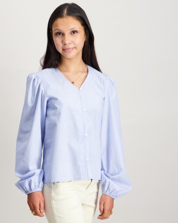 Sofie Schnoor VadaSY Shirt Blå Skjortor Tjej - Kids Brand Store