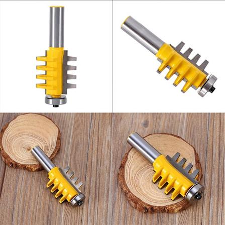 1/2'' Skaft Fingerlim-Fugefreser Konisk Tenon Trebearbeidingsskjærer