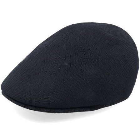 Kangol - Svart flatcap Keps - Seamless Tropic 507 Black Flatcap @ Hatstore