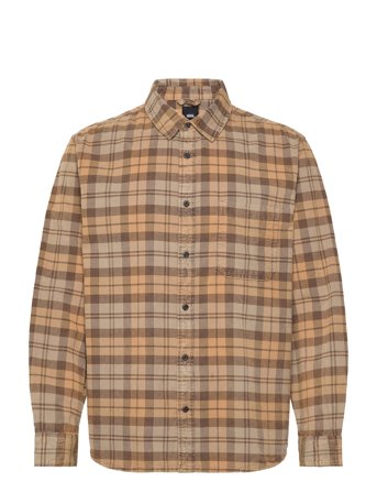 VANS Nate Corduroy Ls Woven Brun