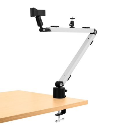 STREAMPLIFY MOUNT ARM, Mikrofonarm mit Tischklemme - weiß