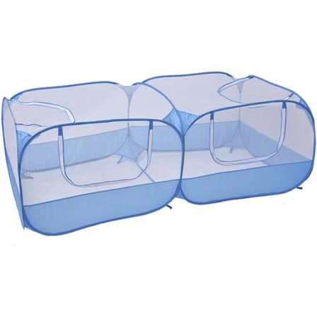 Kjæledyrgjerde Kjæledyrbur Bur Kaninbur Bærbar Sammenleggbar Kjæledyrledning Utendørs Smådyrgjerde Spill Match Gjerde