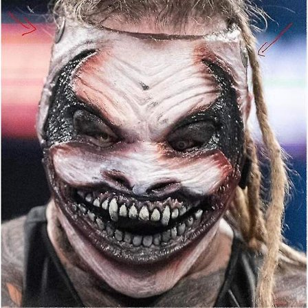 Wwe Fiend Maske Halloween Karneval Fest Cosplay Scary Demon