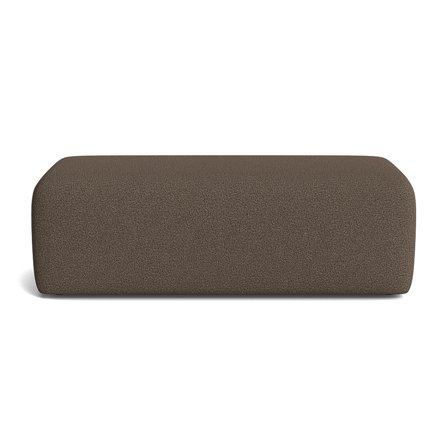 Interlude puf - Cona Grå/Beige - 125x60x42 - Sofa