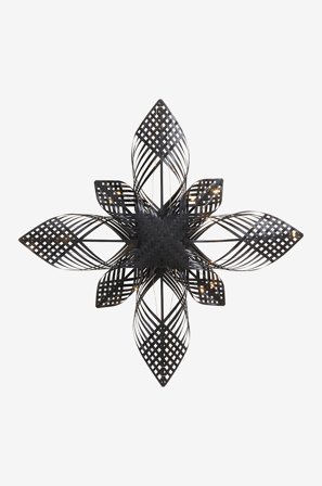 Jotex - BIRK julestjerne, diameter 45 cm Svart - Kjøp Julestjerner hos Jotex