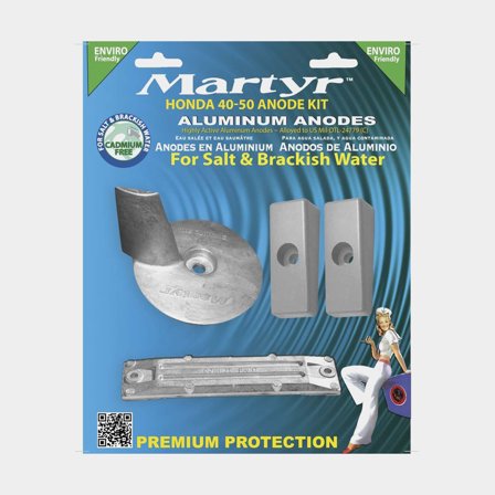 Anodsats, Honda Tohatsu, Aluminium