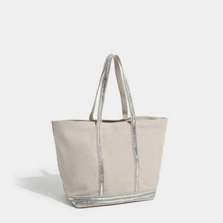 Canvas taske, afslappet multifunktionel canvas taske til kvinder, studerende kvinders skuldertaske, stor kapacitet