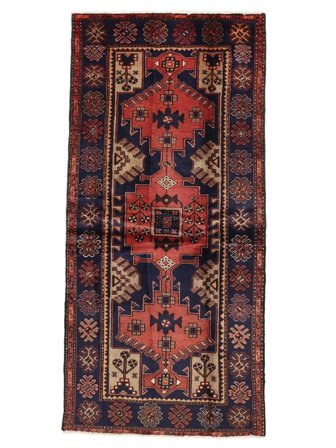 95X204 Koberec Hamedan Orientální (Vlna, Persie) Carpetvista