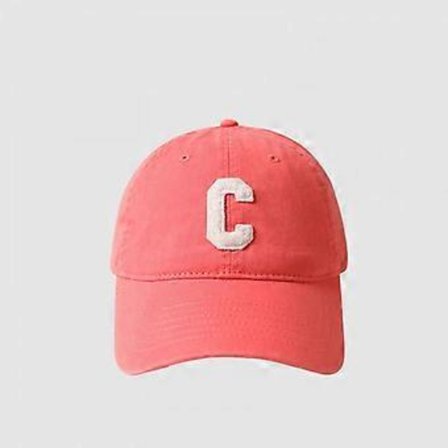 C-Word All-Match Blød Baseball Kasket Par Peak Kasket Trend (Vandmelonpulver)