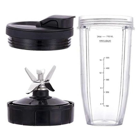 Til Ninja Blender reservedele, 24Oz kop 7 finner udtrækkerklinge, til Nutri Ninja Auto IQ BN801