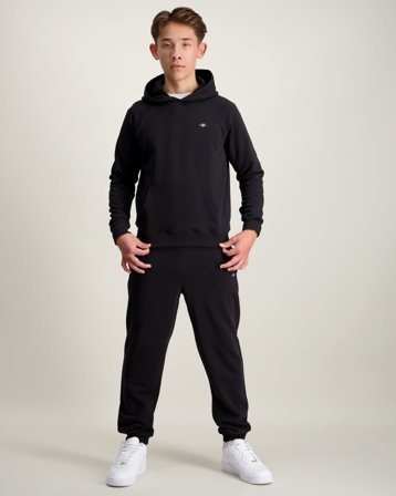 GANT SHIELD SWEAT PANT Zwart Broeken Jongens - Kids Brand Store
