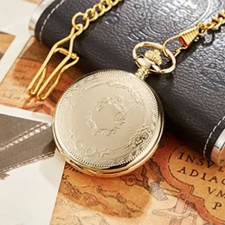 Antik Steampunk Vintage Romerska Siffror Kvarts Fickur Flerfärgat Fodral Halsband Hänge Klocka Kedja Herr Dam 2020(FMY)