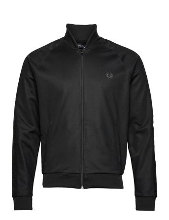 Tonal T Bomber Trk Jkt Black Fred Perry