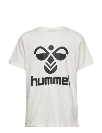 Hmltres T-Shirt S/S T-shirts Short-sleeved Valkoinen Hummel