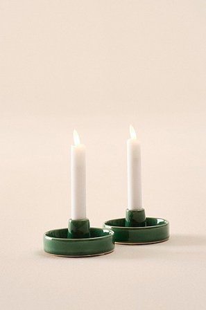 Jotex - Set Van 2 Ledkroonkaarsen Wit Wit - HALVAR - Koop LED-kaarsen bij Jotex