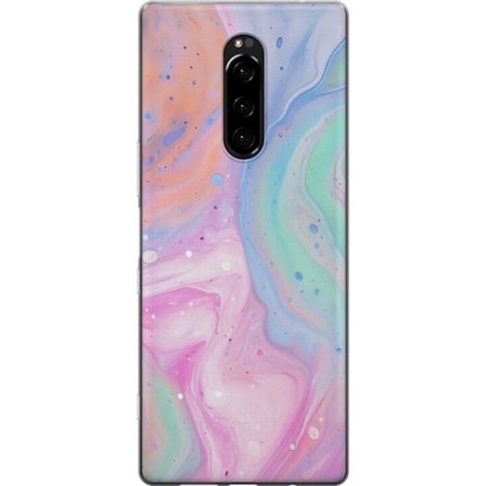Kompatibel Mobilcover til Sony Sony Xperia 1 Pastelmarmor