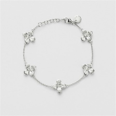 Petunia Flower Bracelet