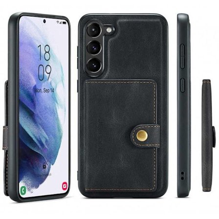 Samsung S23 Stöttåligt Skal med Magnetisk Korthållare JeeHood