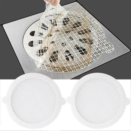 Engångs Avloppsskydd för Dusch Badrum Kök Hårfångare Golvbrunn och Diskho Silar Förhindrar Stopp